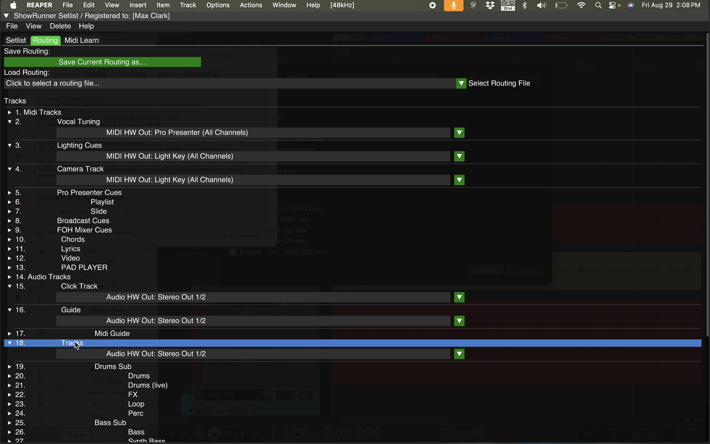 Smart Routing Recall Screenshot