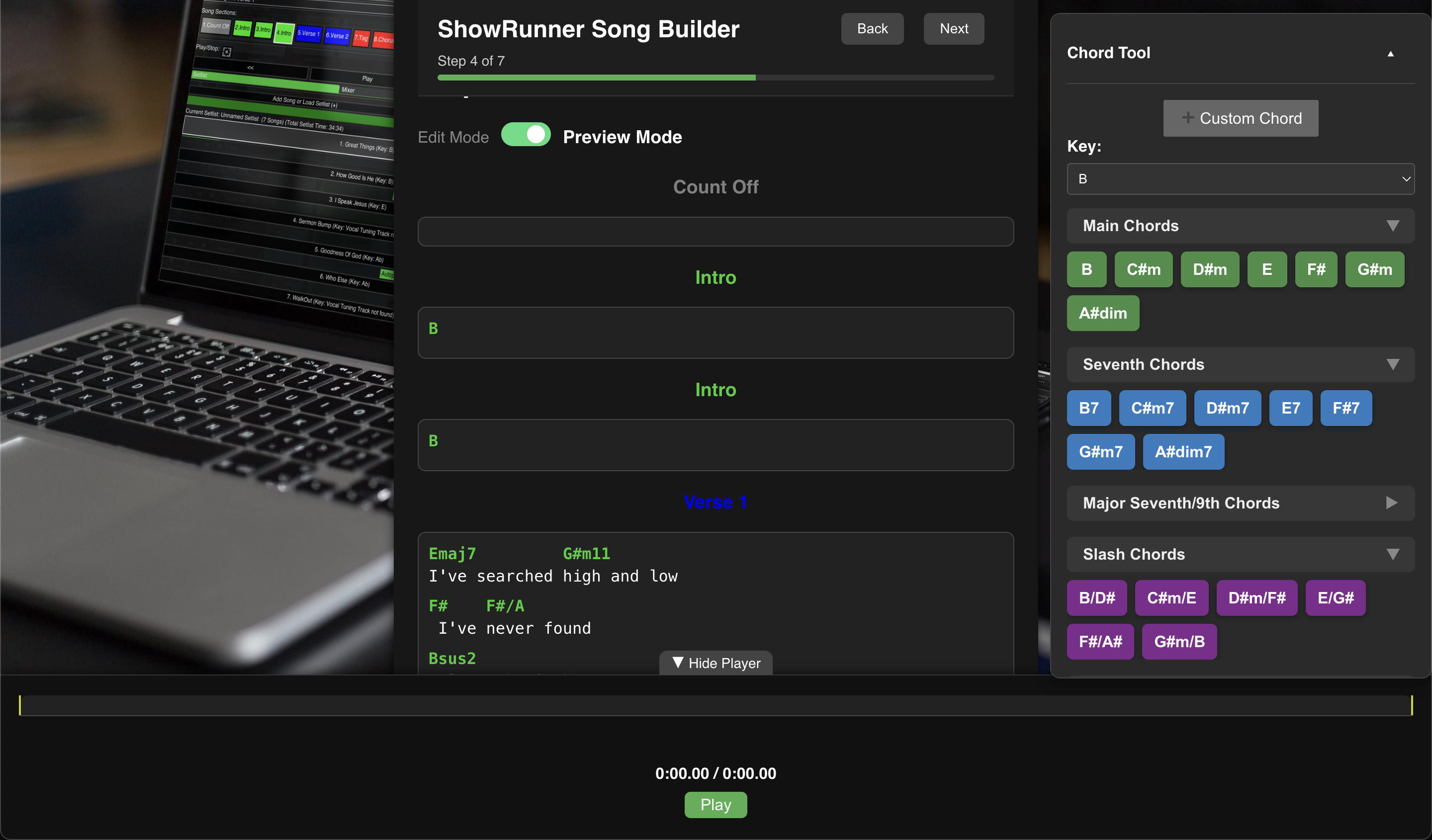 Song Builder Wizard
